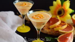 Рецепт Смузей с грейпфрутом и апельсином