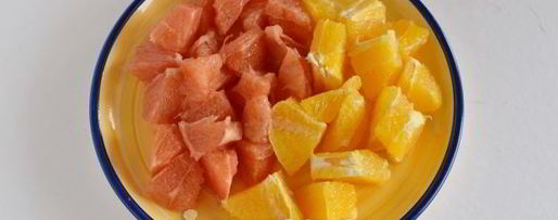 Шаг 5: смузей с грейпфрутом и апельсином