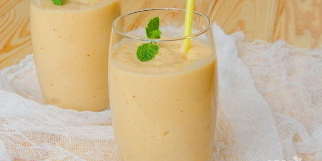 Рецепт смузей с хурмой и бананом