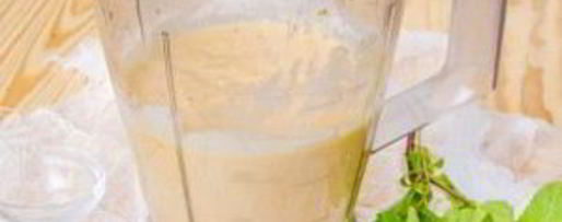 Шаг 5: смузей с хурмой и бананом