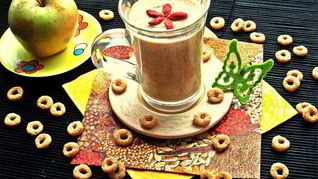 Рецепт Смузей с курагой, фасолью и отрубями