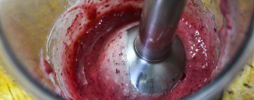 Шаг 1: смузей с малиной и бананом