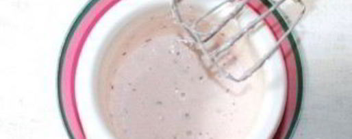 Шаг 3: смузей с пшеничными отрубями