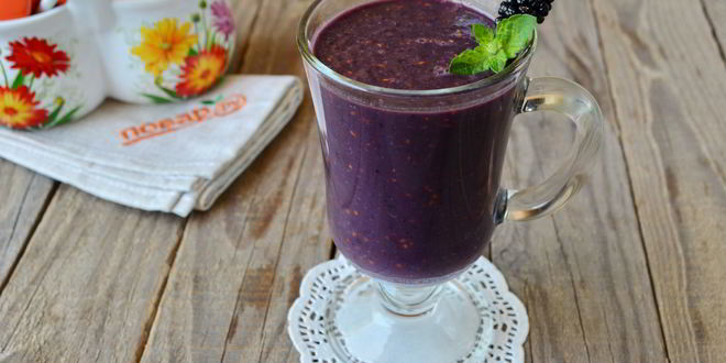 Рецепт смузей с шелковицей