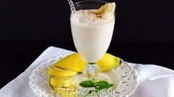 Рецепт Смузей с творогом и бананом