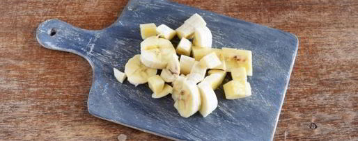 Шаг 3: смузей с творогом и бананом