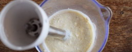 Шаг 6: смузей с творогом и бананом