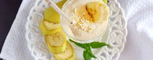 Шаг 9: смузей с творогом и бананом