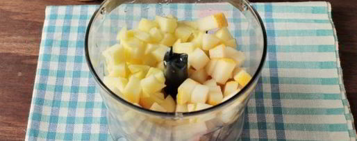 Шаг 3: смузей с яблоком и грушей