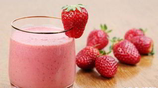 Рецепт Смузей — Снежной королевы с клубников