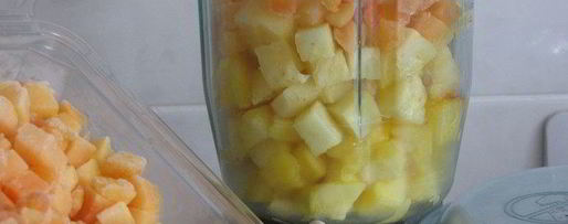 Шаг 3: смузей тропический остров