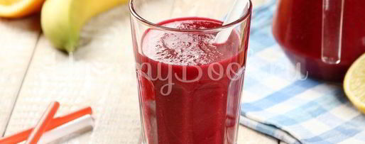 Шаг 3: свекольного смузи с яблоками