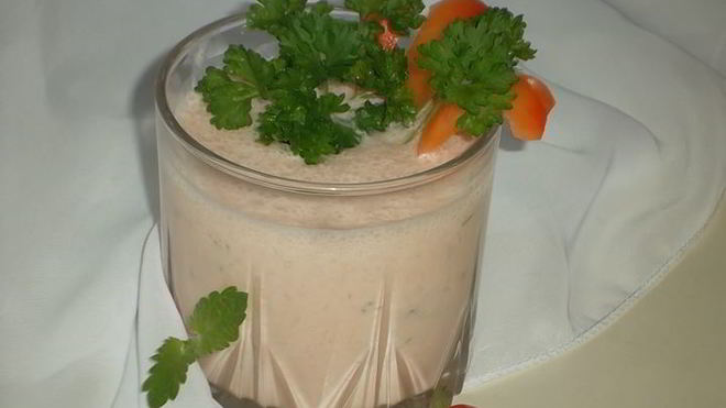 Рецепт Томатна-огуречного смузи с петрушкой