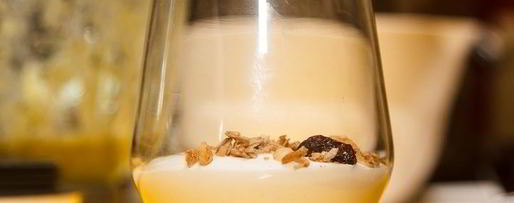 Шаг 3: творожного мусса с фруктовым смузи