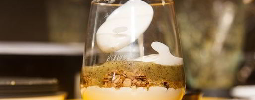 Шаг 5: творожного мусса с фруктовым смузи