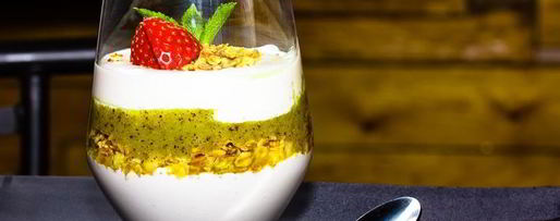 Шаг 6: творожного мусса с фруктовым смузи