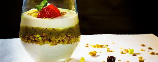 Шаг 7: творожного мусса с фруктовым смузи