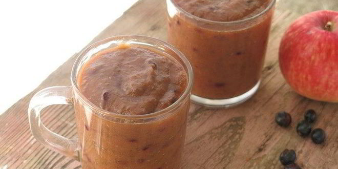 Рецепт яблочного смузи с чиа