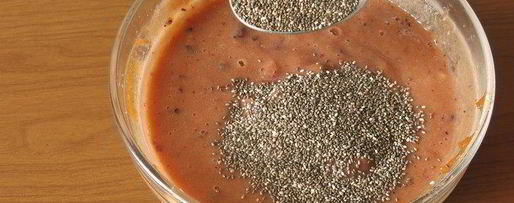 Шаг 3: яблочного смузи с чиа