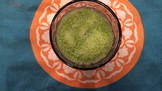 Рецепт Зеленого смузи со шпинатом и грушами