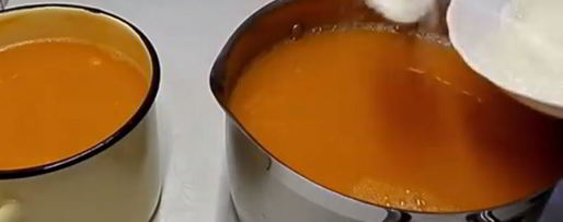 Шаг 5: абрикосового сока