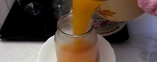 Шаг 7: абрикосового сока