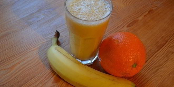 Рецепт бананового сока