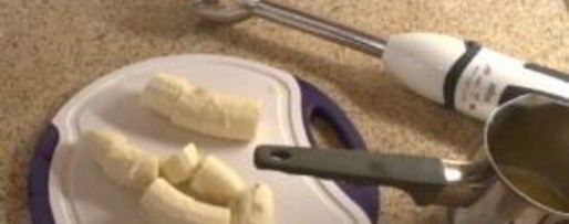 Шаг 2: бананового сока