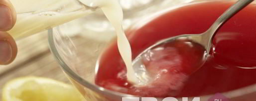 Шаг 3: гранатового сока