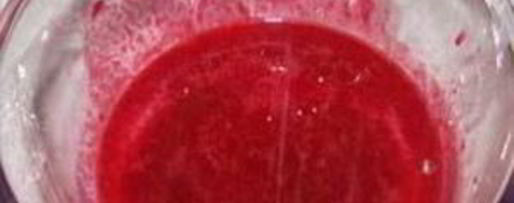 Шаг 3: клюквенного сока