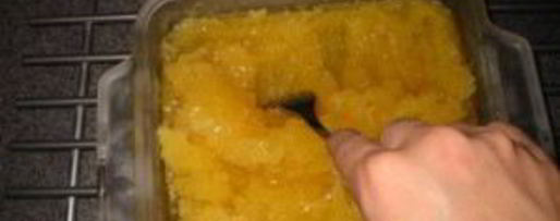 Шаг 3: мороженого сока granita