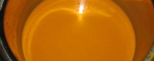 Шаг 1: облепихового сока