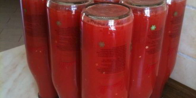 Рецепт пряного томатного сока