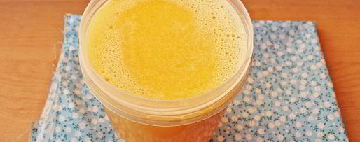 Шаг 4: сока из кабачков