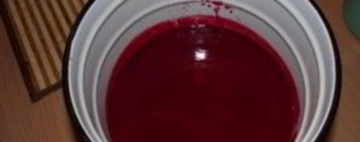 Шаг 3: сока из калины