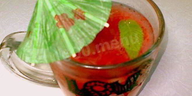 Рецепт сока из клубники