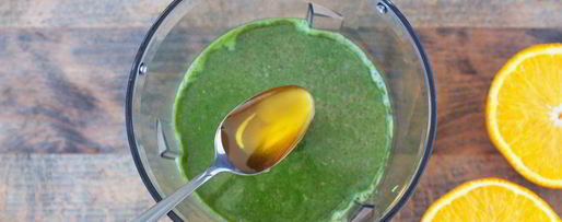 Шаг 4: сока из ростков пшеницы