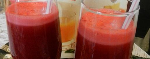 Шаг 7: сока из свеклы, яблок, моркови и лимона