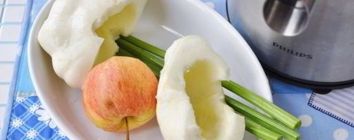 Шаг 2: сока из свежих овощей с яблоком