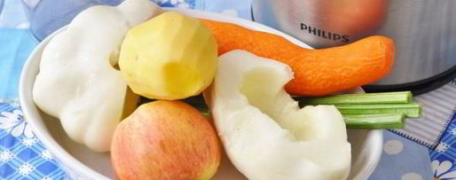 Шаг 3: сока из свежих овощей с яблоком