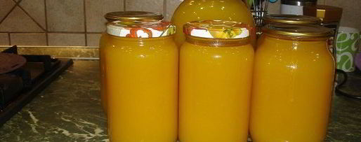 Шаг 3: сока из тыквы и апельсинов