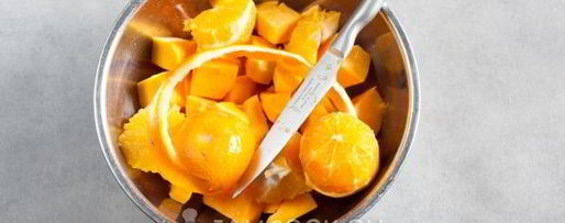 Шаг 3: сока из тыквы с апельсином