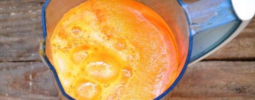 Шаг 3: сока из тыквы, яблок и моркови