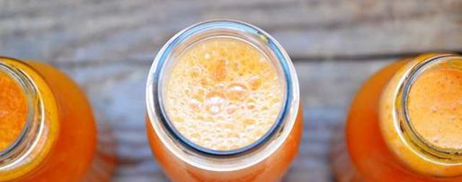 Шаг 5: сока из тыквы, яблок и моркови