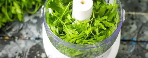 Шаг 4: сока петрушки