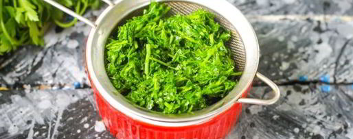 Шаг 6: сока петрушки