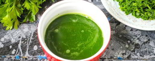 Шаг 7: сока петрушки