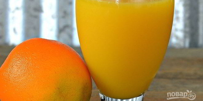Рецепт свежевыжатого сока