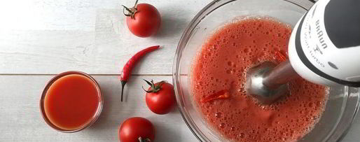 Шаг 6: томатного сока с зеленой гречкой, сельдереем и сметаной