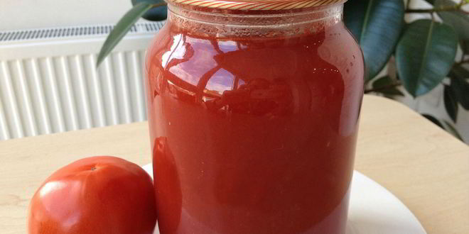 Рецепт томатного сока